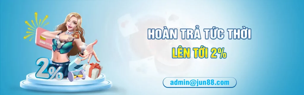 Hoàn trả tức thời không giới hạn số tiền thưởng